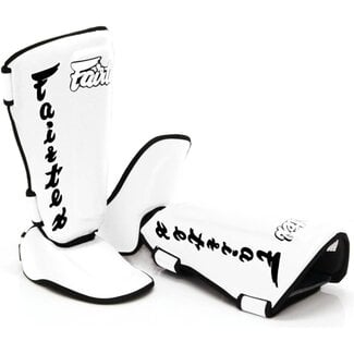 FAIRTEX SP7 Twister Scheenbeschermers – Wit