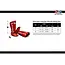 FAIRTEX SP7 Twister Afneembare Scheenbeschermers – Wit