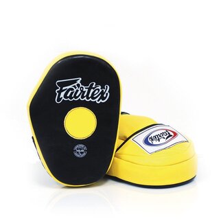 FAIRTEX FMV10 Focus Mitts – Zwart/Geel