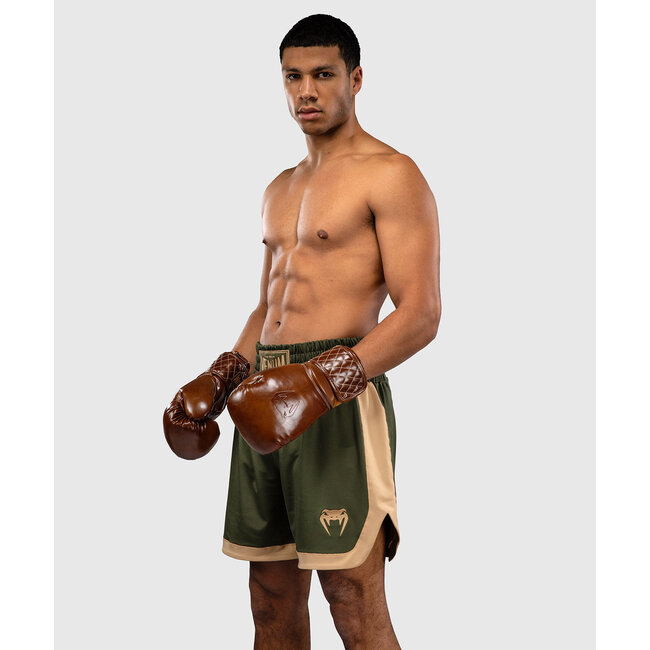 Venum Classic Boxing Shorts Military Green/Sand