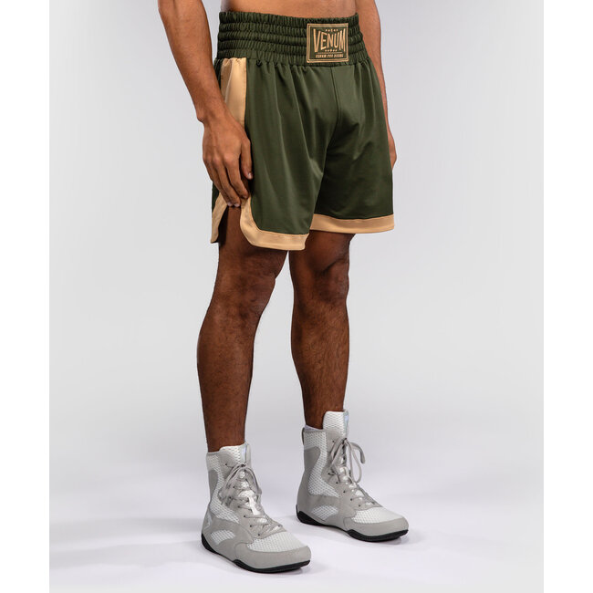 Venum Classic Boxing Shorts Military Green/Sand
