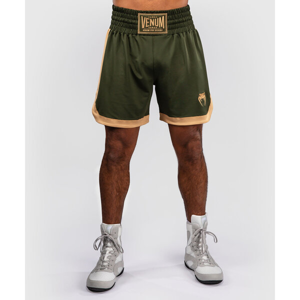 Venum Classic short de boxe Military vert/sable