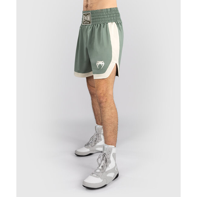 Venum Classic Boxing Shorts Aqua Green / Ivory