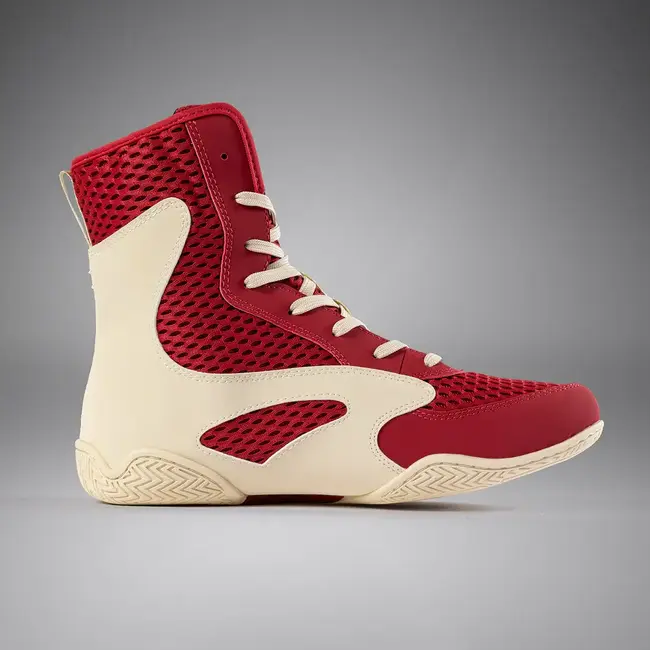 Venum Contender Boxing Shoes Ruby Red/ Ivory