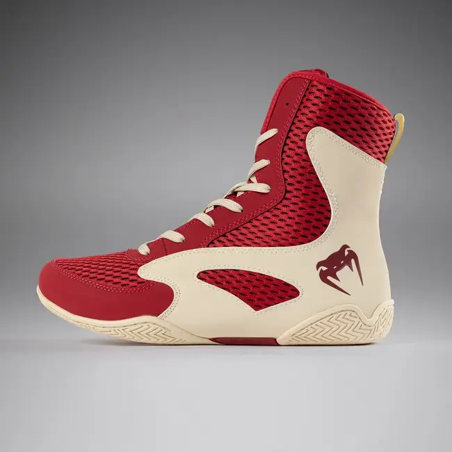 Venum Contender Boxing Shoes Ruby Red/ Ivory