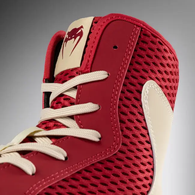 Venum Contender Boxing Shoes Ruby Red/ Ivory