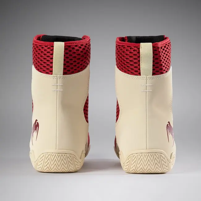 Venum Contender Boxing Shoes Ruby Red/ Ivory