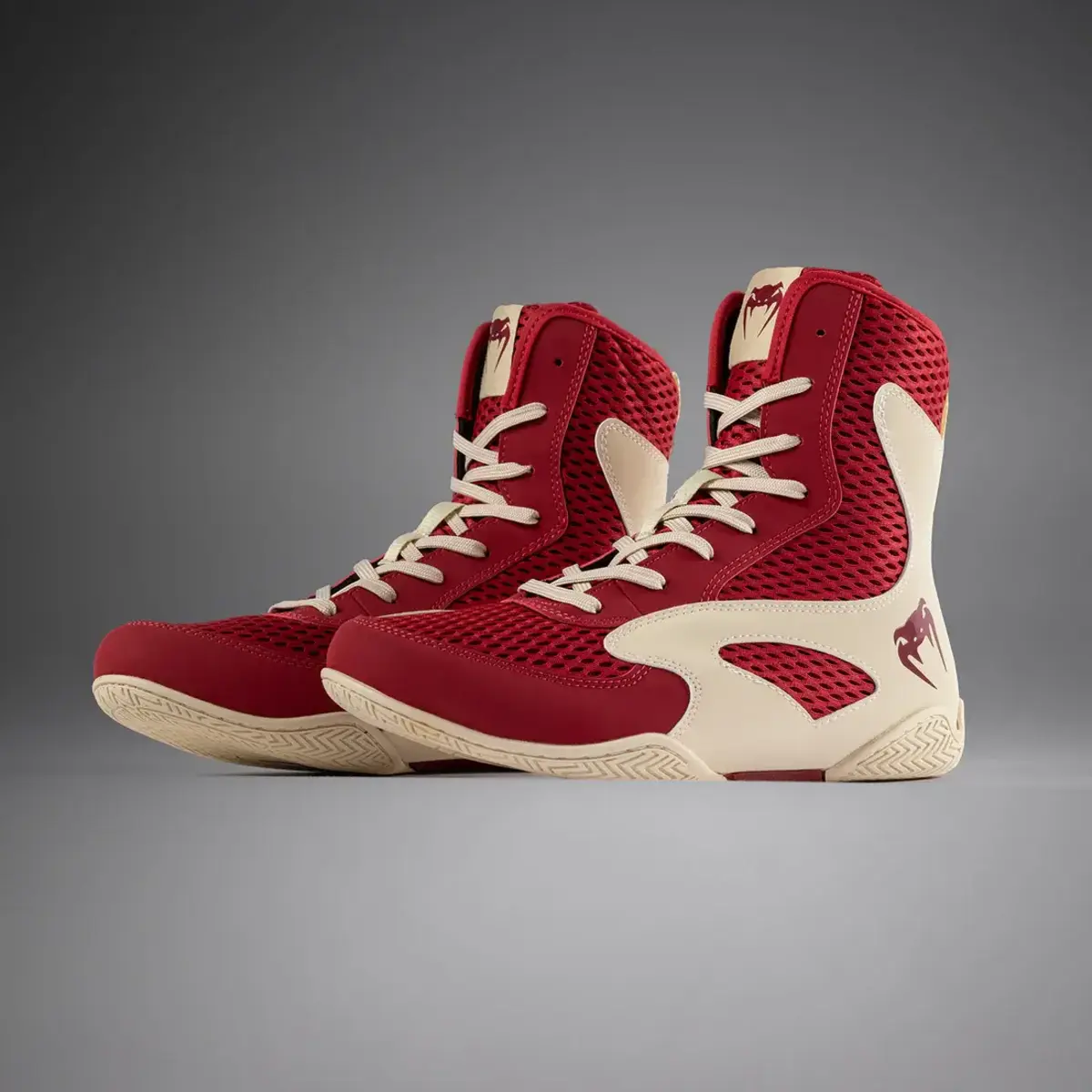 Venum Contender Boxing Shoes Ruby rouge/ Ivory