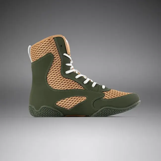 Venum Contender Boxing Shoes Military Green/Sand