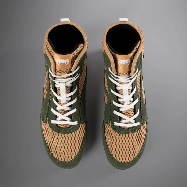Venum Venum - Contender Boxing Shoes Military Green/Sand