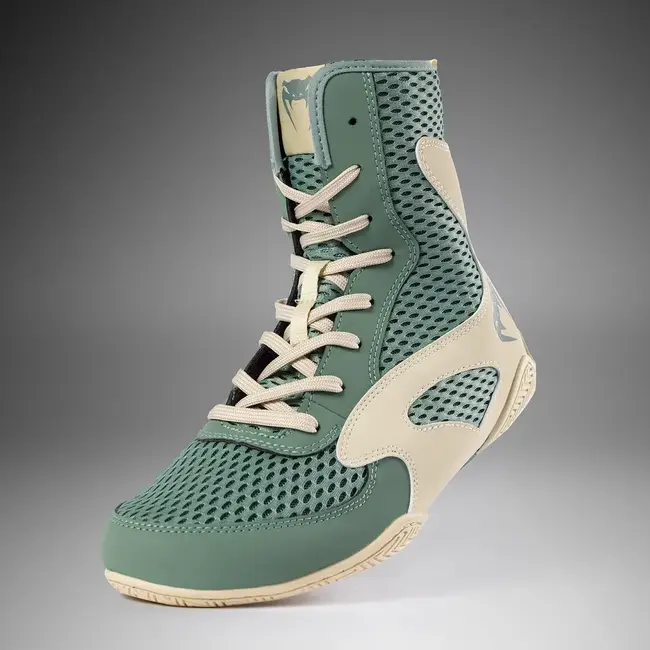 Venum Contender Boxing Shoes Aqua Green / Ivory