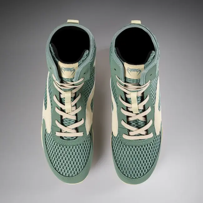 Venum Contender Boxing Shoes Aqua Green / Ivory