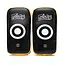 FAIRTEX KPLC2 Curved Muay Thai Kickpads – Zwart/Geel (Paar)
