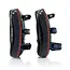 FAIRTEX KPLC2 Curved Muay Thai Kickpads – Zwart/Blauw (Paar)
