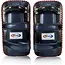 FAIRTEX KPLC2 Curved Muay Thai Kickpads – Zwart/Blauw (Paar)
