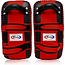 FAIRTEX Fairtex KPLC2 Curved Muay Thai Kick Pads - BLACK RED
