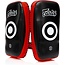 FAIRTEX Fairtex KPLC2 Curved Muay Thai Kick Pads - BLACK RED