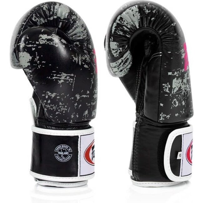 FAIRTEX Fairtex BGV1 – Premium Leren Kickbokshandschoenen – Dark Cloud