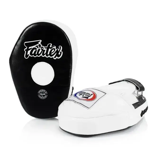 FAIRTEX FMV10 Focus Mitts – Wit/Zwart (Paar)