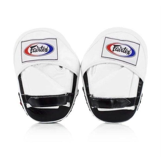 FAIRTEX FMV10 Focus Mitts – Wit/Zwart (Paar)