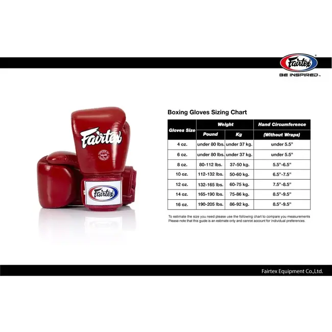 FAIRTEX Fairtex BGV1 ONE X Fairtex – Limited Edition Bokshandschoenen