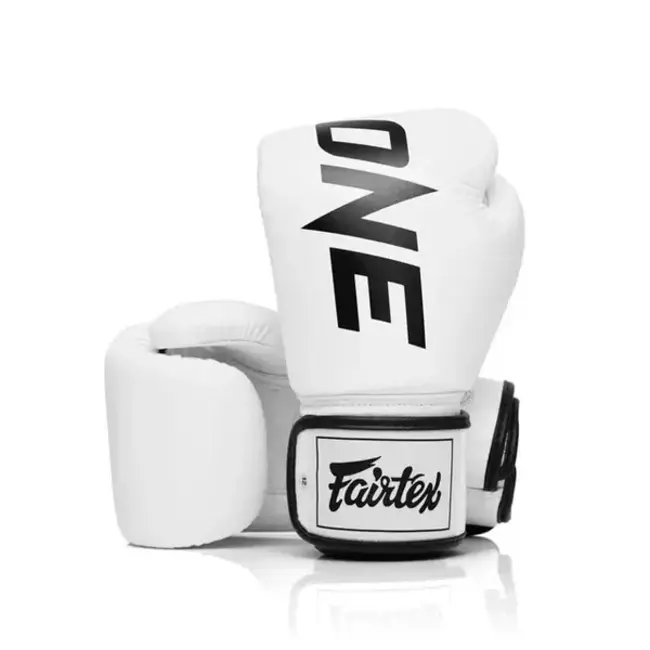 FAIRTEX BGV1 ONE Limited Edition Leren Bokshandschoenen – Wit