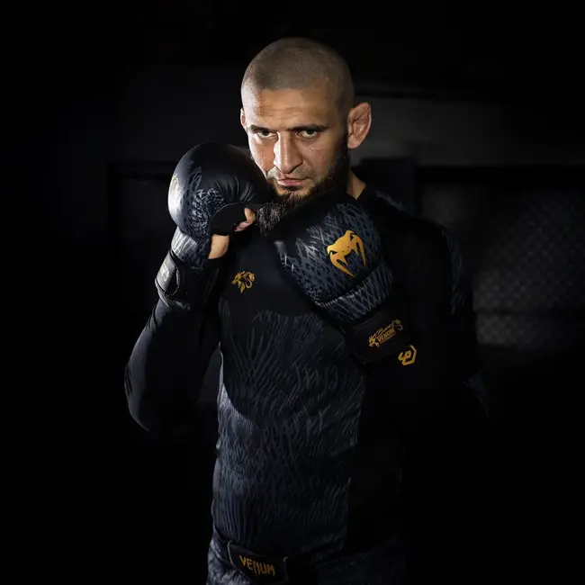 Venum Chimaev Sparring Gloves - Black/Gold