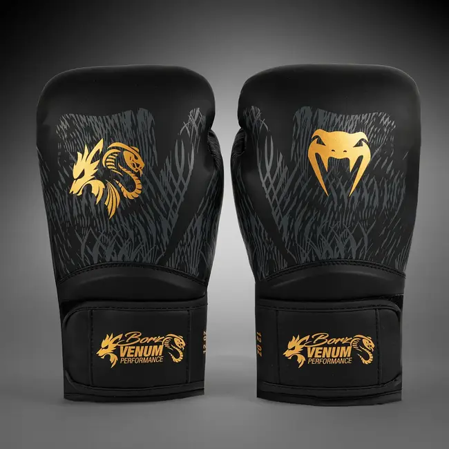 Venum Chimaev Boxing Gloves - Black/Gold