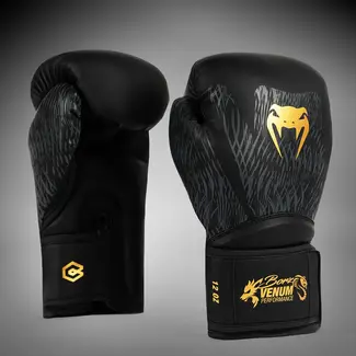 Venum Chimaev Boxing Gloves - Black/Gold