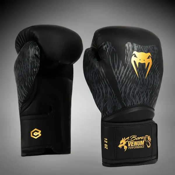 Venum Chimaev Boxhandschuhe – Schwarz/Gold