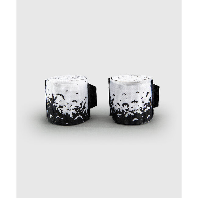Venum Venum Bats Night Handwraps - Black/White 4m