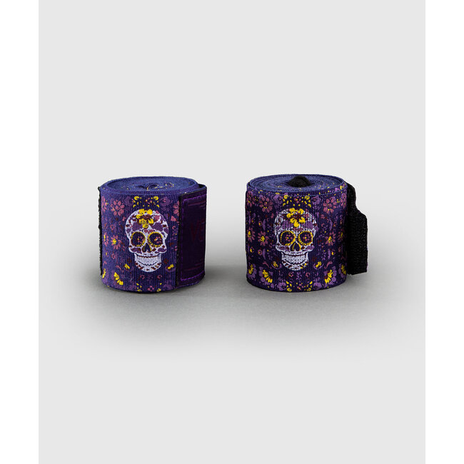 Venum Santa Muerte Handwraps - Dark Purple 4m