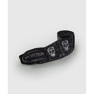 Venum Santa Muerte Handwraps - Black/White 4m