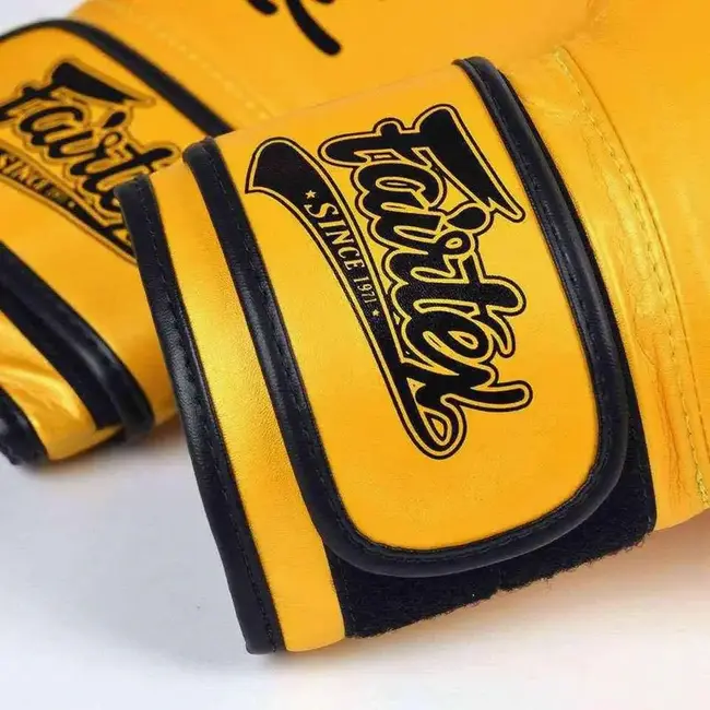 FAIRTEX BGV18 Super Sparring Microfiber Bokshandschoenen – Goud