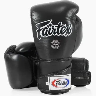 FAIRTEX Fairtex BGV6 Angular Bokshandschoenen – Zwart – Premium Leer – Allround Training