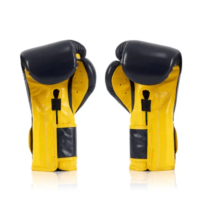 FAIRTEX BGV9 Mexican Style Bokshandschoenen – Blauw/Geel
