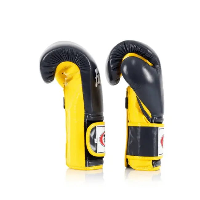 FAIRTEX BGV9 Mexican Style Bokshandschoenen – Blauw/Geel