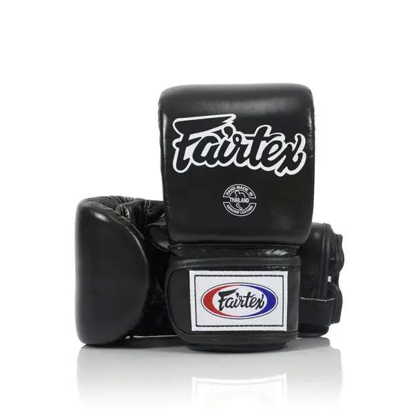 Fairtex TG03 en cuir gants de sac – noir