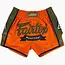 FAIRTEX BS1705 Muay Thai Shorts – Oranje/Groen Satijn