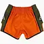 FAIRTEX BS1705 Muay Thai Shorts – Oranje/Groen Satijn