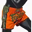 FAIRTEX BS1705 Muay Thai Shorts – Oranje/Groen Satijn