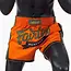 FAIRTEX BS1705 Muay Thai Shorts – Oranje/Groen Satijn