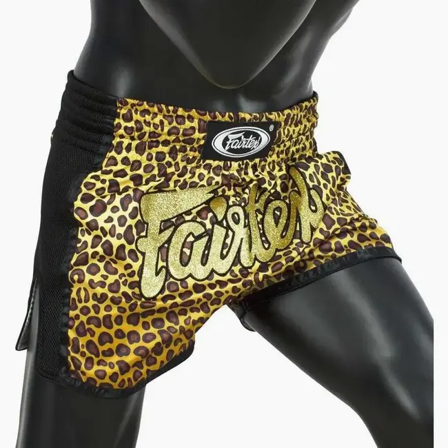 FAIRTEX BS1709 Leopard Muay Thai Shorts – Luipaardprint