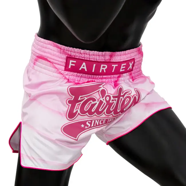 FAIRTEX Fairtex BS1914 ALMA Muay Thai Shorts – Roze/Wit