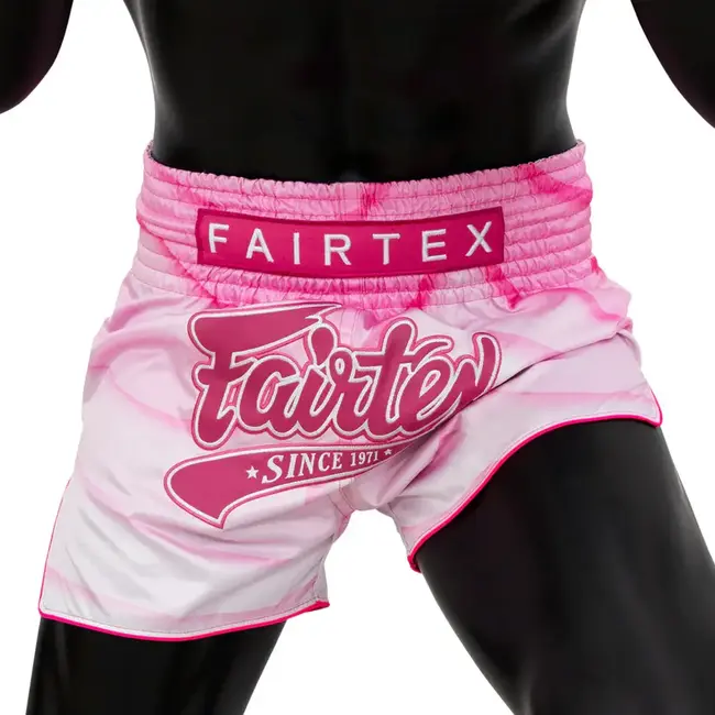 FAIRTEX Fairtex BS1914 ALMA Muay Thai Shorts – Roze/Wit