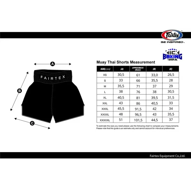 FAIRTEX Fairtex BS1927 Muay Thai Shorts – Magma Green – Blauw/Geel/Groen