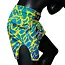 FAIRTEX BS1927 Magma Green Muay Thai Shorts – Blauw/Geel/Groen