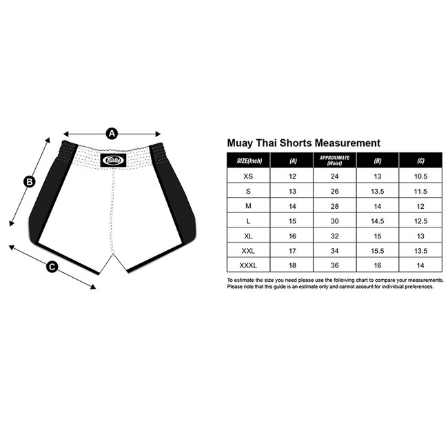 FAIRTEX Fairtex BS1933 Muay Thai Shorts