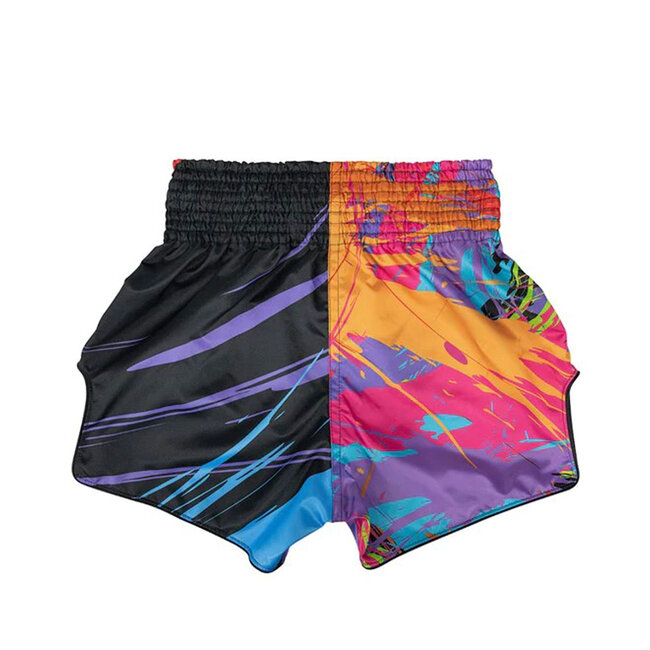 FAIRTEX BS1934 World Music Muay Thai Shorts – Wit Satijn