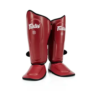 FAIRTEX SP9 Scheenbeschermers – Rood